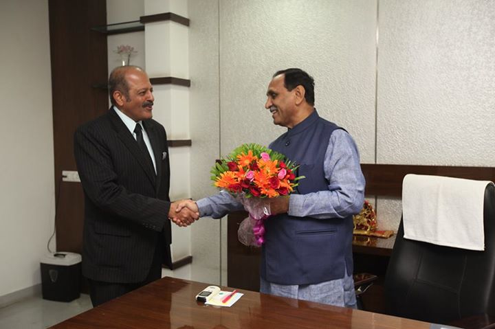 Sujan Chinoy Indian ambassador to Japan visit to Gujarat CM